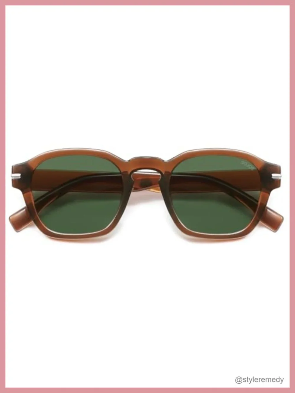 Vintage Retro Square Polarized Sunglasses UV400